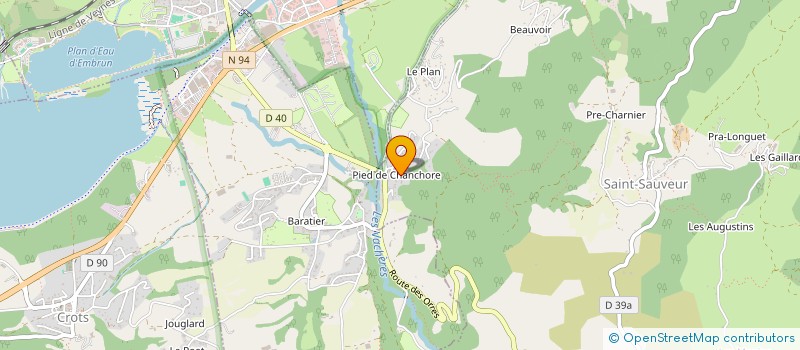 localisation de l'entreprise MONSIEUR ERIC FOLLET  SAINT-SAUVEUR