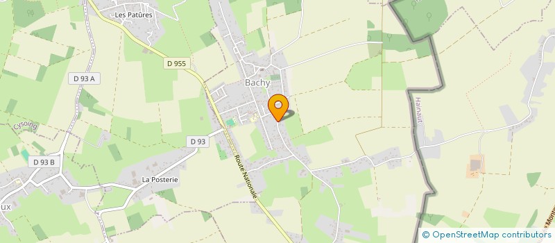 localisation de l'entreprise MONSIEUR ERIC FONDEUR  CYSOING