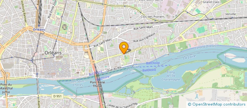 localisation de l'entreprise MONSIEUR ERIC FONTAINE à ORLEANS