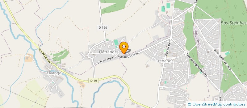 localisation de l'entreprise MONSIEUR ERIC FORGENG  FLETRANGE