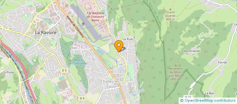 localisation de l'entreprise MONSIEUR ERIC FORTUNET  BARBERAZ