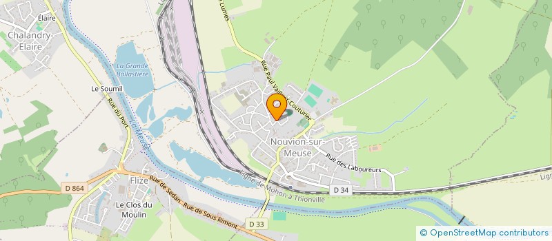 localisation de l'entreprise MONSIEUR ERIC FOUFELLE  PARIS