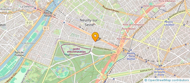 localisation de l'entreprise MONSIEUR ERIC FOUGEDOIRE à NEUILLY-SUR-SEINE