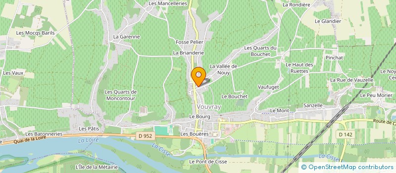 localisation de l'entreprise MONSIEUR ERIC FOUNDOULIS  VOUVRAY