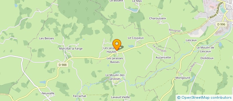 localisation de l'entreprise MONSIEUR ERIC FOURNIER  DONTREIX