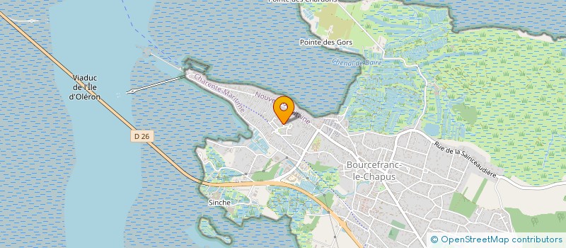 localisation de l'entreprise MONSIEUR ERIC FOURNIER  BOURCEFRANC-LE-CHAPUS