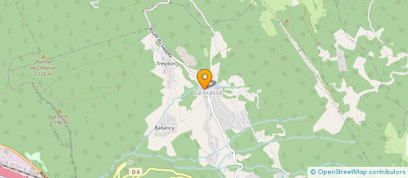 localisation de l'entreprise MONSIEUR ERIC FOURNIER  ARACHES-LA-FRASSE