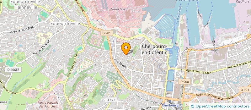 localisation de l'entreprise MONSIEUR ERIC FOUTREL  CHERBOURG-EN-COTENTIN