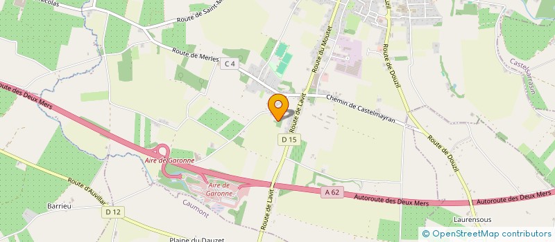 localisation de l'entreprise MONSIEUR ERIC FRANC  SAINT-NICOLAS-DE-LA-GRAVE