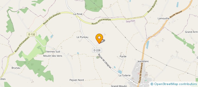 localisation de l'entreprise MONSIEUR ERIC FRANCHET à SEYCHES