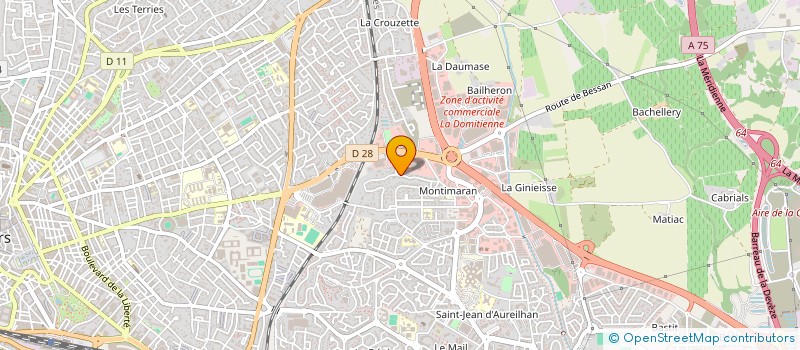 localisation de l'entreprise MONSIEUR ERIC FRANCOIS à BEZIERS