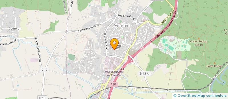 localisation de l'entreprise MONSIEUR ERIC FRANCOIS JEAN POLIZZI  VENELLES