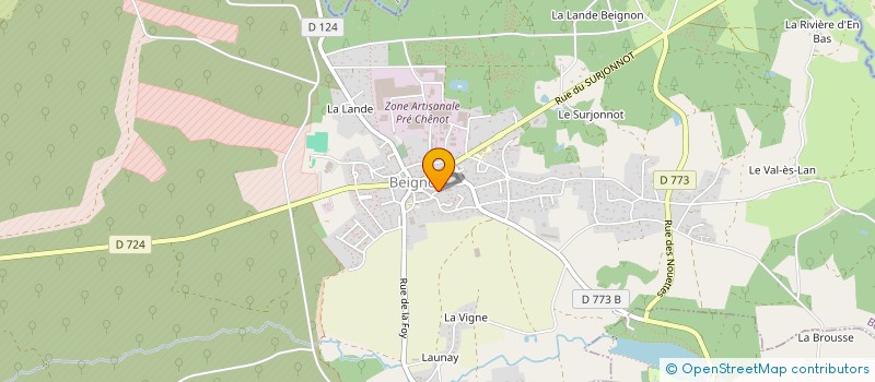 localisation de l'entreprise MONSIEUR ERIC FRAPPA à PAIMPONT