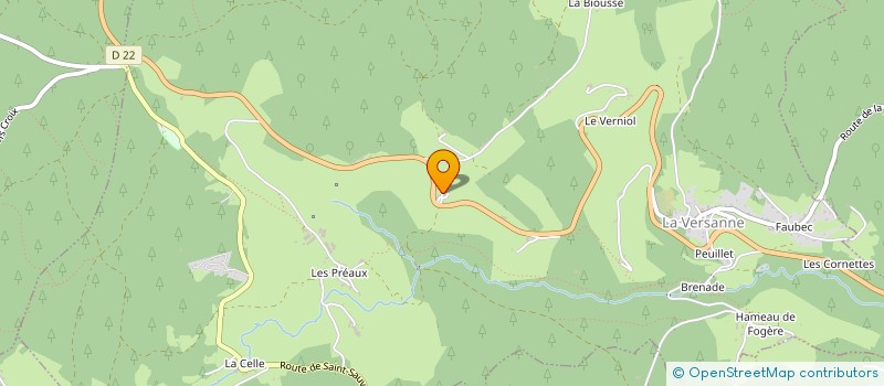 localisation de l'entreprise MONSIEUR ERIC FRESSYNET  THELIS-LA-COMBE