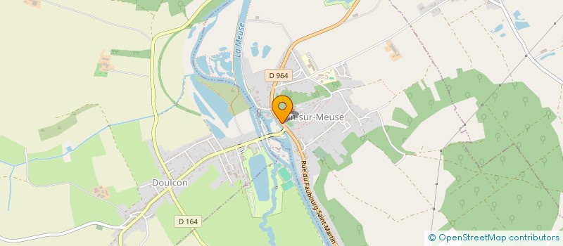 localisation de l'entreprise MONSIEUR ERIC FRITZ  DUN-SUR-MEUSE