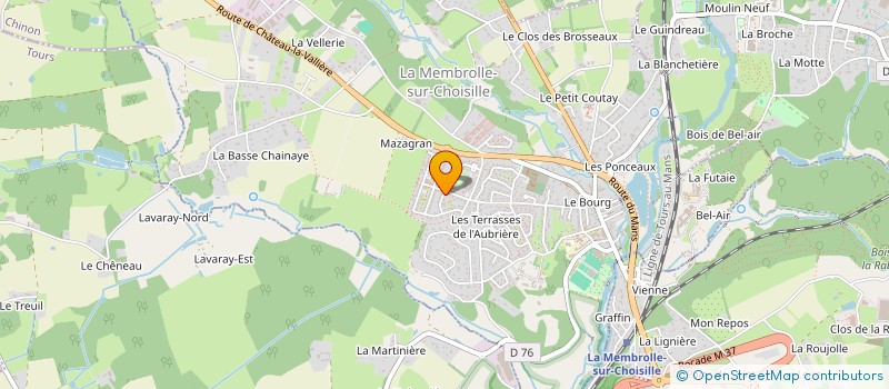 localisation de l'entreprise MONSIEUR ERIC FROT  LA MEMBROLLE-SUR-CHOISILLE