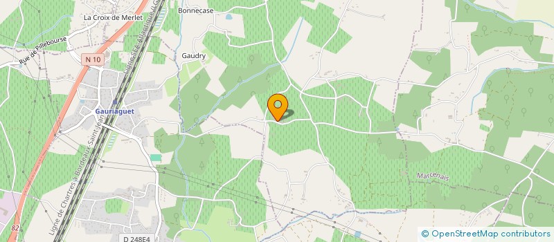 localisation de l'entreprise MONSIEUR ERIC FROUIN  MARSAS