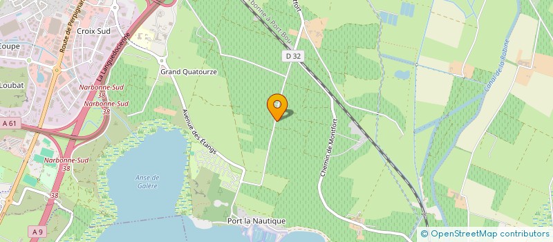 localisation de l'entreprise MONSIEUR ERIC FUENTES  NARBONNE