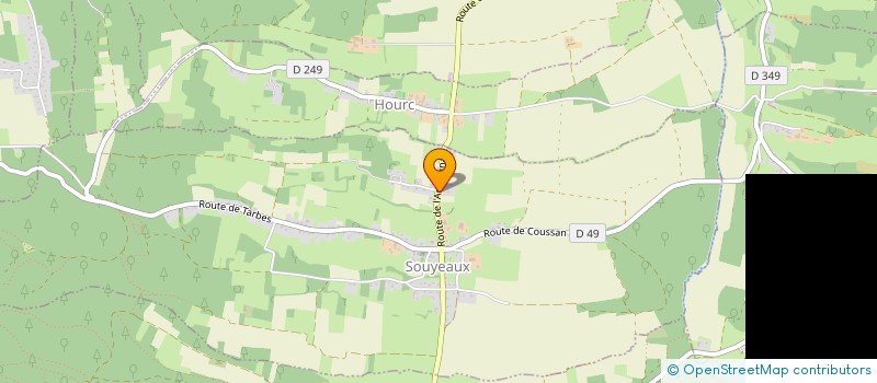 localisation de l'entreprise MONSIEUR ERIC FUENTES  SOUYEAUX