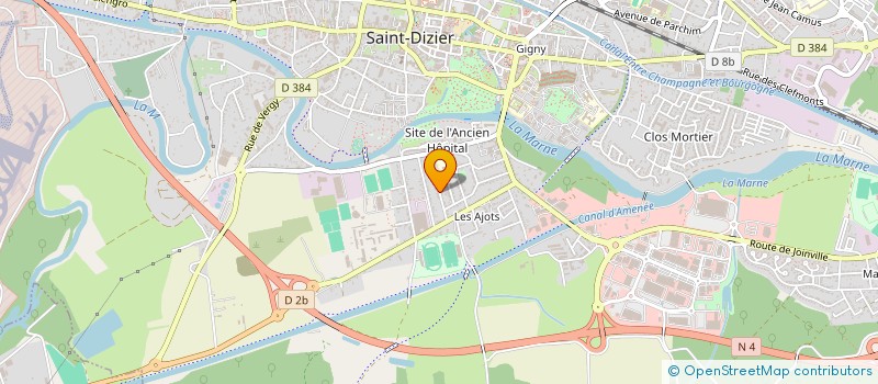 localisation de l'entreprise MONSIEUR ERIC FUHRY à SAINT-DIZIER