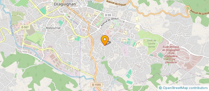 localisation de l'entreprise MONSIEUR ERIC FURAR  DRAGUIGNAN