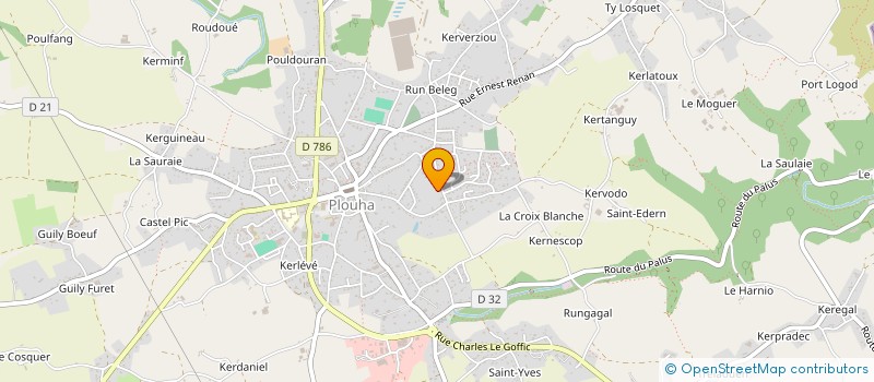 localisation de l'entreprise MONSIEUR ERIC GABER  PLOUHA