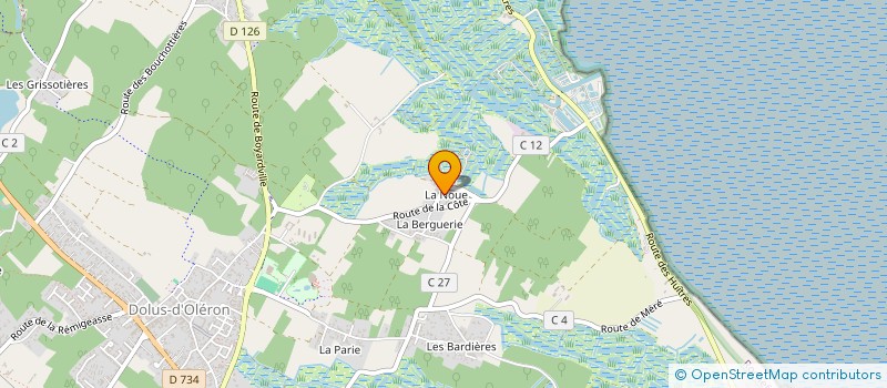 localisation de l'entreprise MONSIEUR ERIC GABORIAU  DOLUS-D OLERON