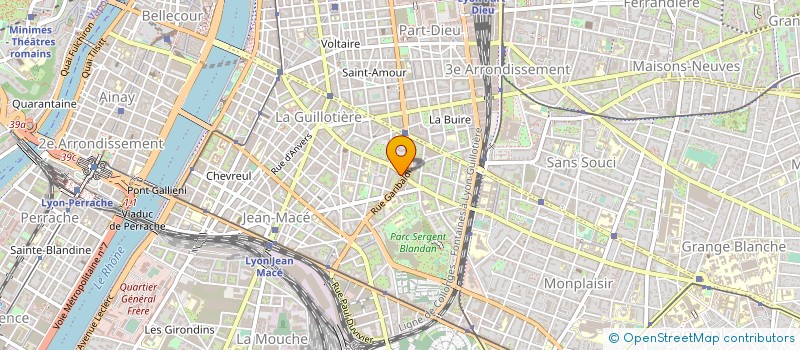 localisation de l'entreprise MONSIEUR ERIC GAILLARD  LYON