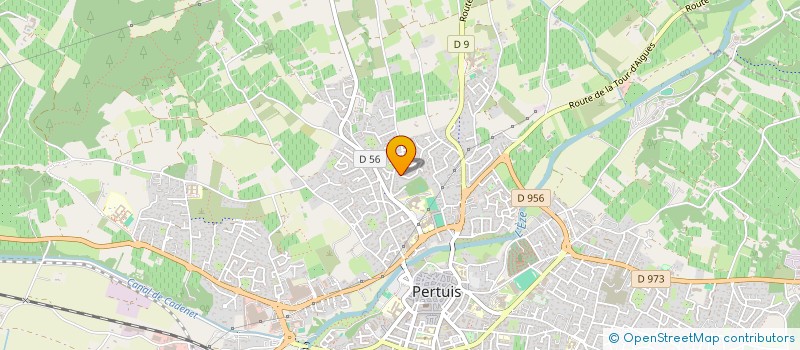 localisation de l'entreprise MONSIEUR ERIC GAILLARD  PERTUIS