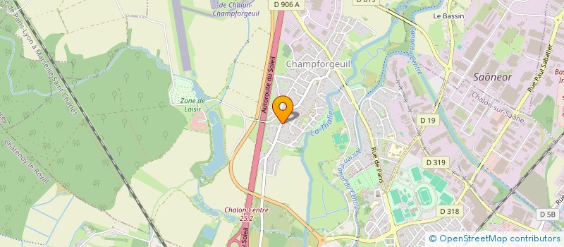 localisation de l'entreprise MONSIEUR ERIC GAILLARD à CHAMPFORGEUIL