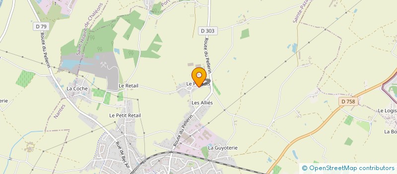 localisation de l'entreprise MONSIEUR ERIC GALAIS à SAINTE-PAZANNE
