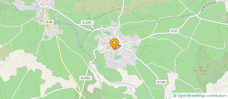 localisation de l'entreprise MONSIEUR ERIC GALARD  QUARANTE