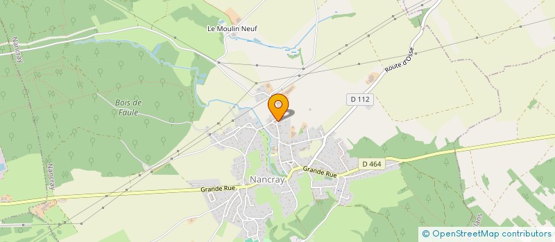 localisation de l'entreprise MONSIEUR ERIC GALLIOT à NANCRAY