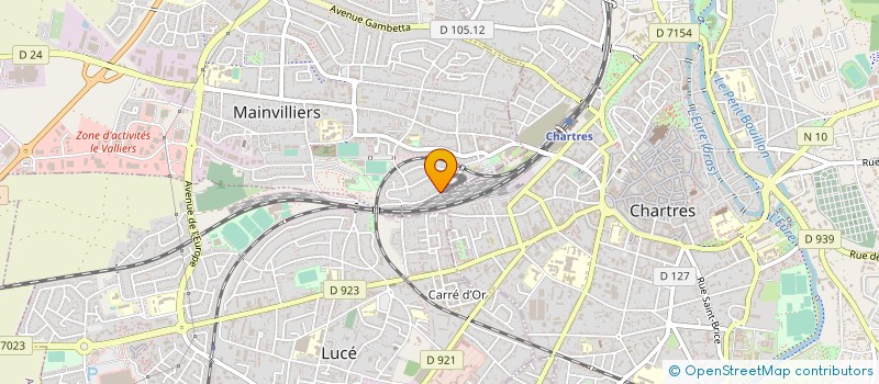 localisation de l'entreprise MONSIEUR ERIC GALLOU à MAINVILLIERS