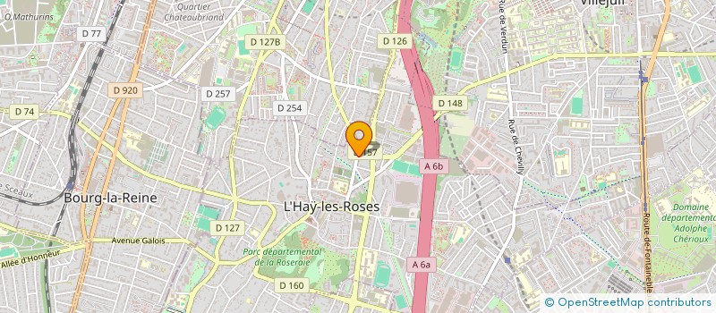 localisation de l'entreprise MONSIEUR ERIC GANDOIS à L'HAY-LES-ROSES