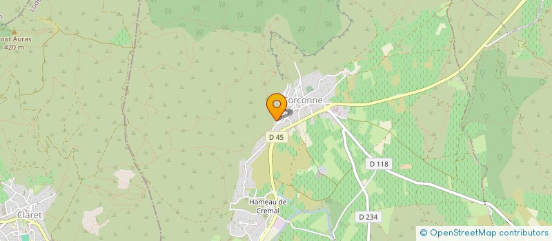 localisation de l'entreprise MONSIEUR ERIC GANNEVALLE  CORCONNE