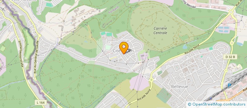 localisation de l'entreprise MONSIEUR ERIC GANOT  FORBACH