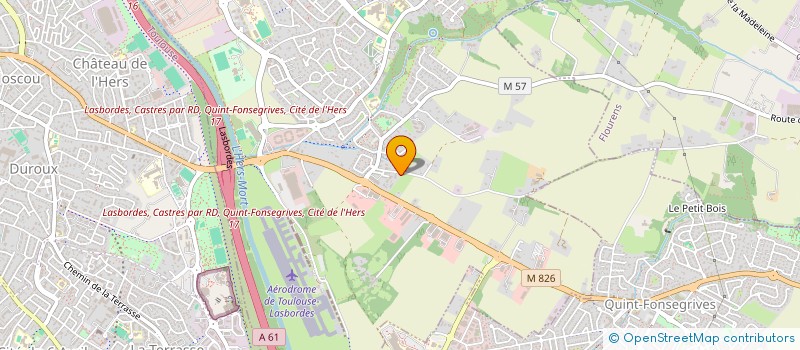 localisation de l'entreprise MONSIEUR ERIC GARCIA  BALMA