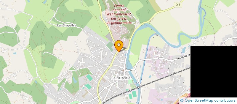 localisation de l'entreprise MONSIEUR ERIC GARCIA-PALACIO  SAINT-ASTIER