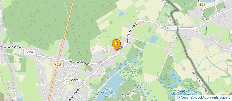 localisation de l'entreprise MONSIEUR ERIC GARNI  CONDE-SUR-L'ESCAUT