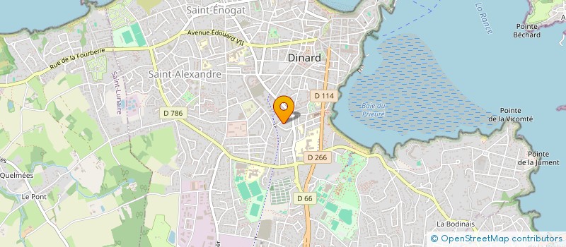 localisation de l'entreprise MONSIEUR ERIC GARNIER  DINARD