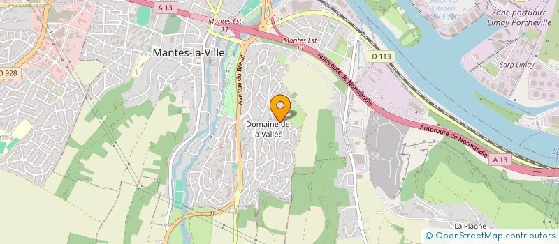 localisation de l'entreprise MONSIEUR ERIC GARNIER à MANTES-LA-VILLE