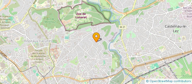 localisation de l'entreprise MONSIEUR ERIC GARRERA  MONTPELLIER