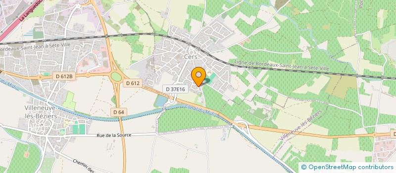 localisation de l'entreprise MONSIEUR ERIC GARVI  CERS