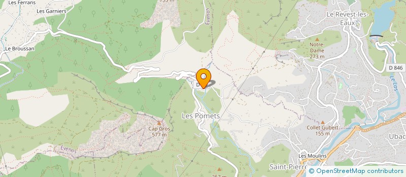 localisation de l'entreprise MONSIEUR ERIC GASTIN  TOULON