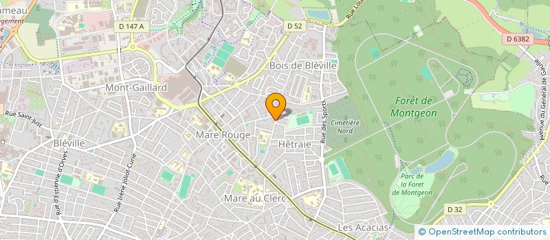 localisation de l'entreprise MONSIEUR ERIC GAUDIN à LE HAVRE