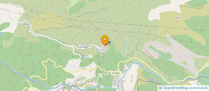 localisation de l'entreprise MONSIEUR ERIC GAUTHIER  ROUGON