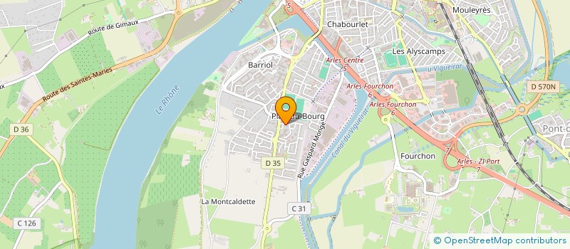 localisation de l'entreprise MONSIEUR ERIC GAUTIER à ARLES