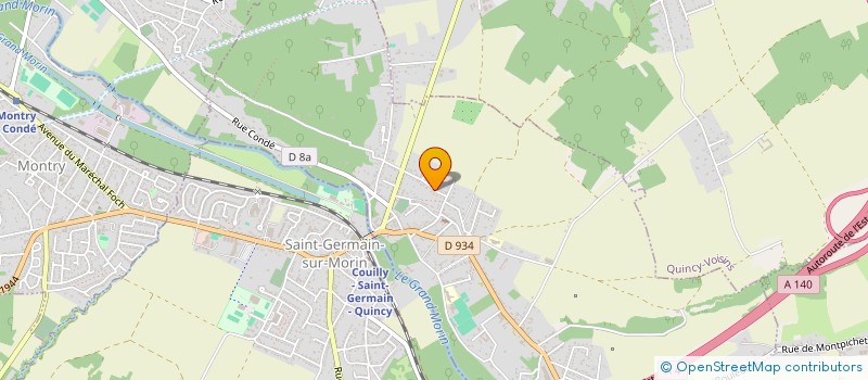 localisation de l'entreprise MONSIEUR ERIC GAVILLET  COUILLY-PONT-AUX-DAMES