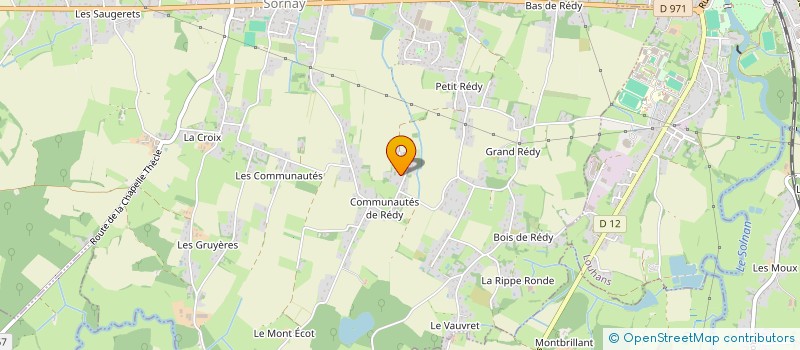 localisation de l'entreprise MONSIEUR ERIC GEAY à SORNAY